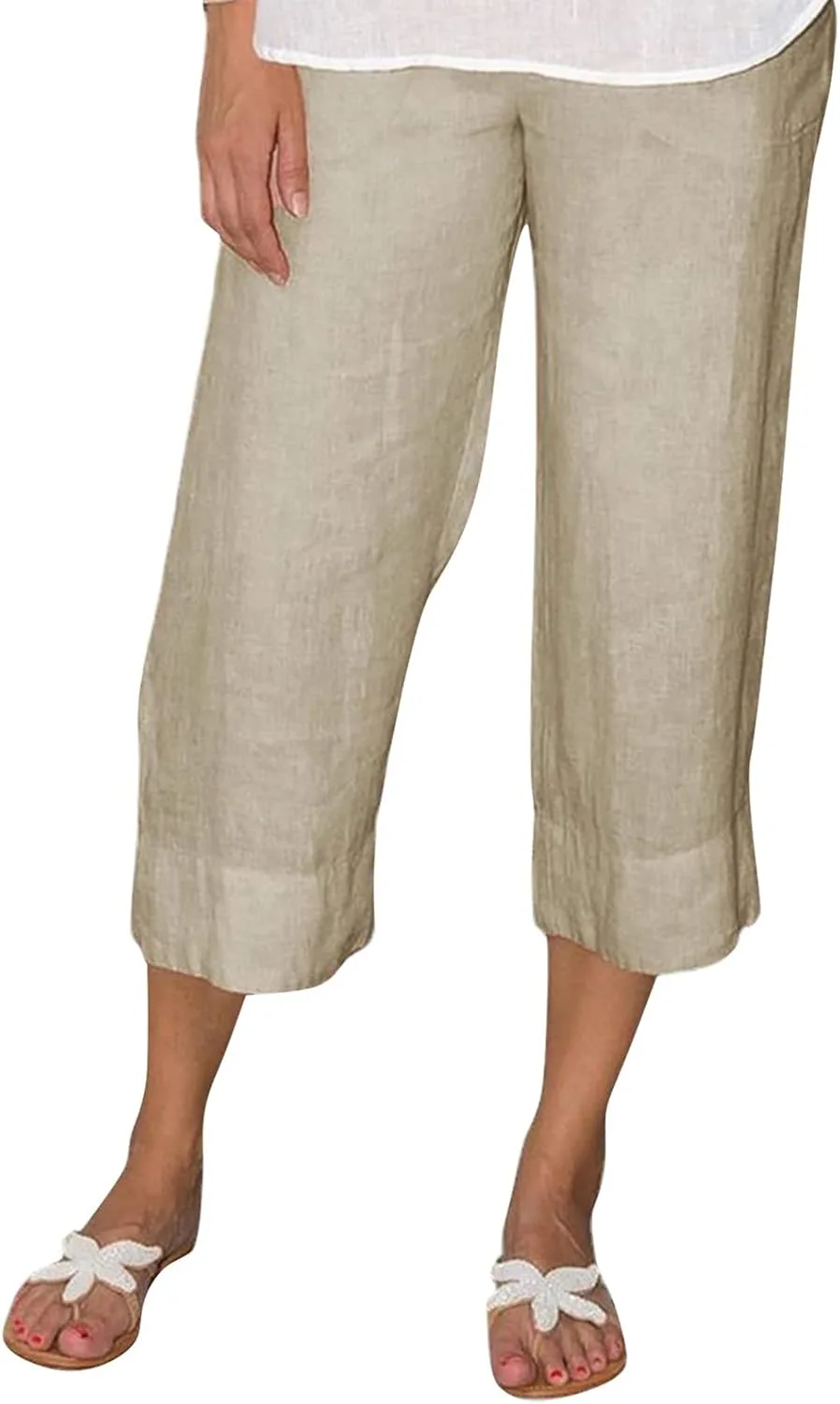 Капри для женщин Plus Size 2024, летние, эластичные, с высокой талией
Капри для женщин Plus Size 2024, летние, эластичные, с высокой талией