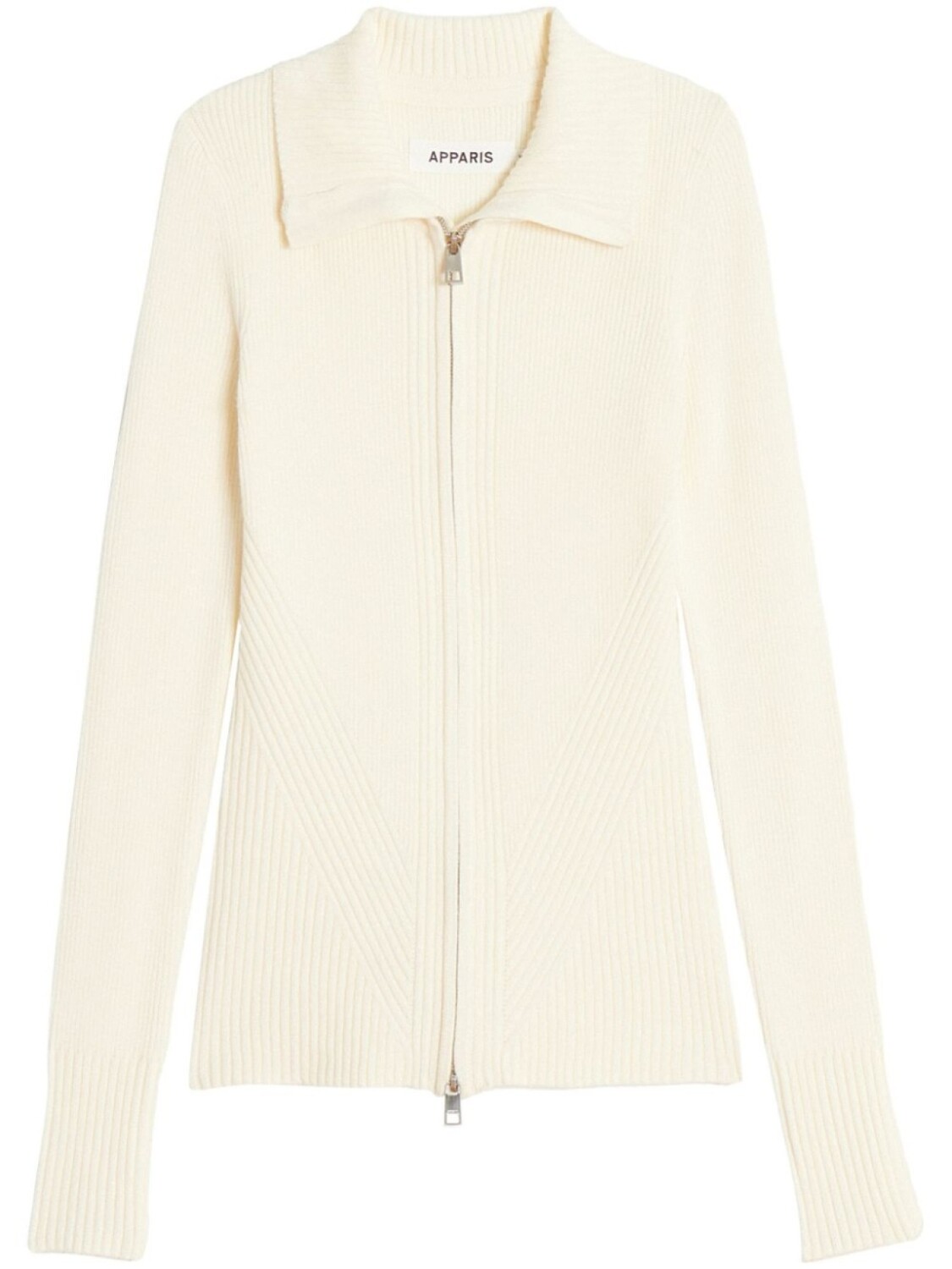 Кардиган Apparis на молнии, белый
Кардиган Apparis на молнии, белый
