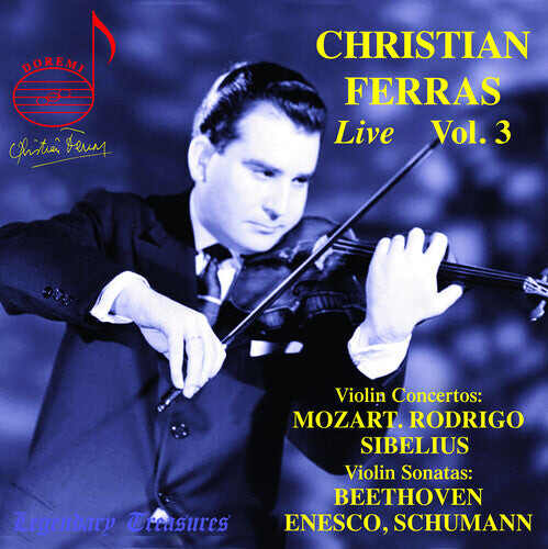 CD диск Beethoven, L.V. / Enesco / Scarlatti Orchestra: Christian Ferras Live Vol. 3
CD диск Beethoven, L.V. / Enesco / Scarlatti Orchestra: Christian Ferras Live Vol. 3