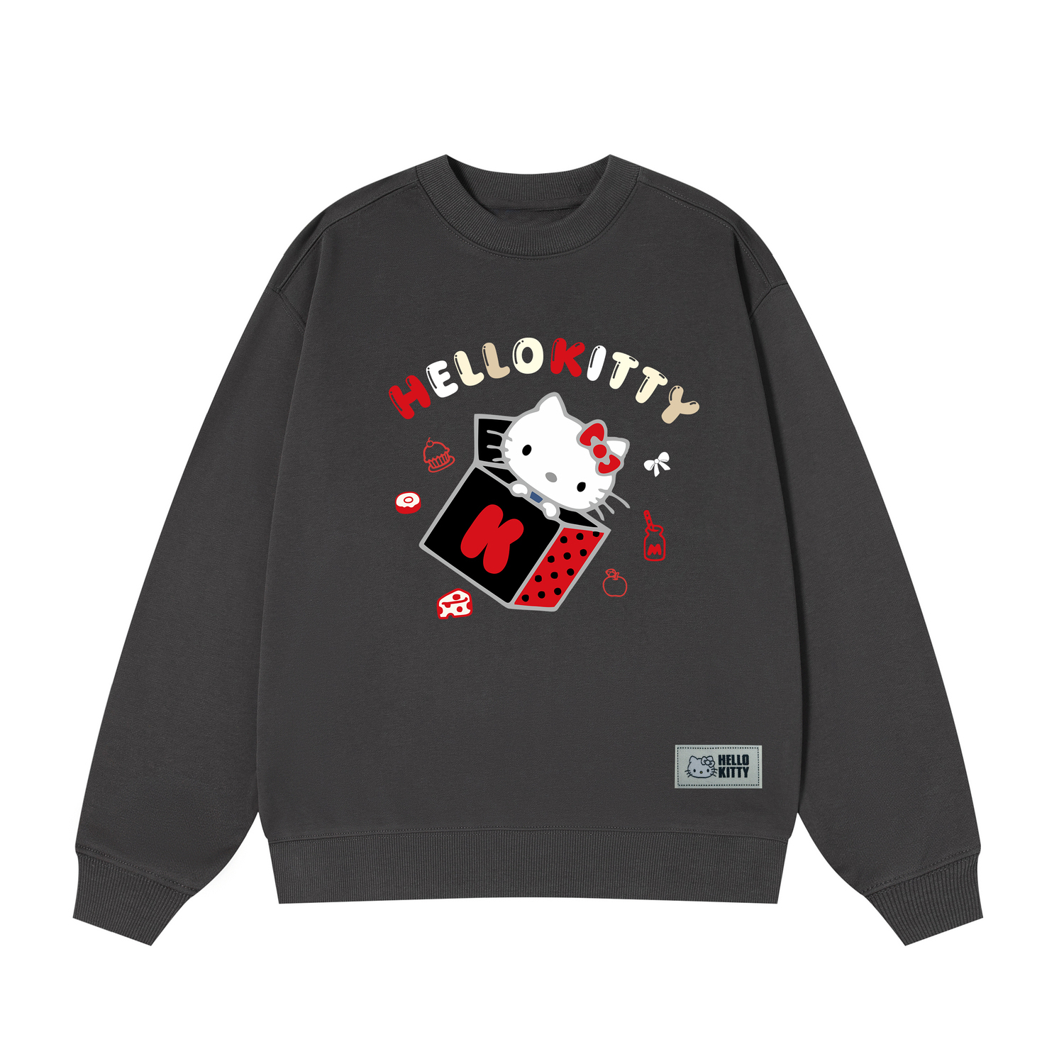 Худи Hello Kitty унисекс Sanrio, темно-серый
Худи Hello Kitty унисекс Sanrio, темно-серый