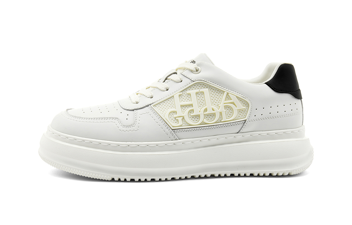 HLA Повседневные туфли мужские низкие белые/желтые
HLA Повседневные туфли мужские низкие белые/желтые