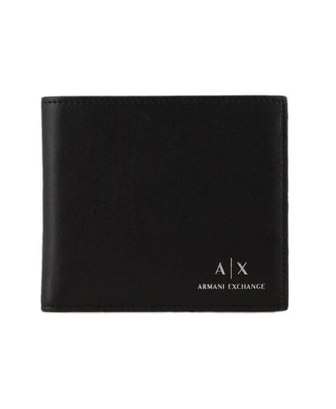 Черный кожаный мужской кошелек Armani Exchange, черный
Черный кожаный мужской кошелек Armani Exchange, черный