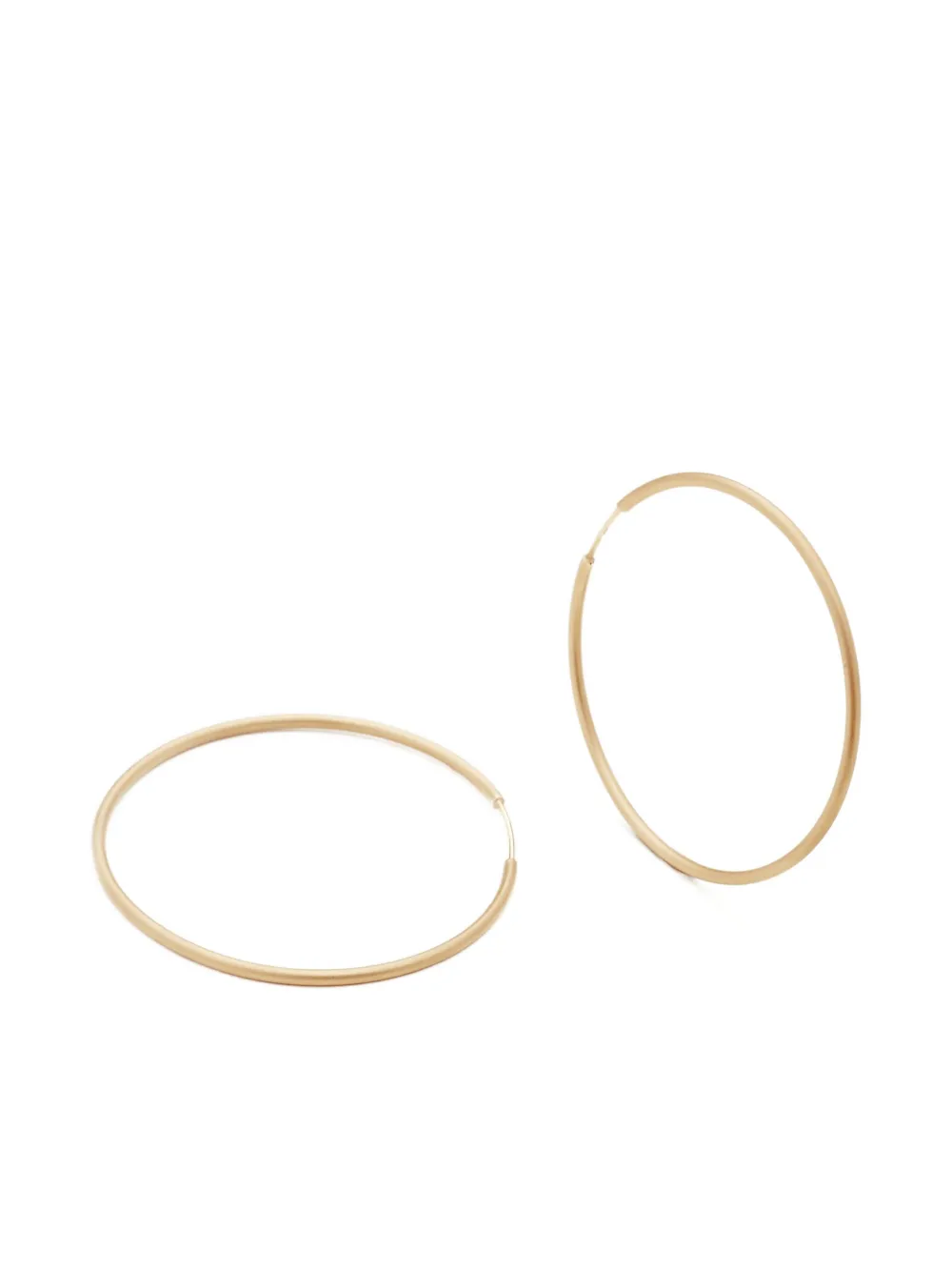 Большие серьги-кольца Иветт из 14-каратного желтого золота We by WHITEbIRD, золотой 
Большие серьги-кольца Иветт из 14-каратного желтого золота We by WHITEbIRD, золотой