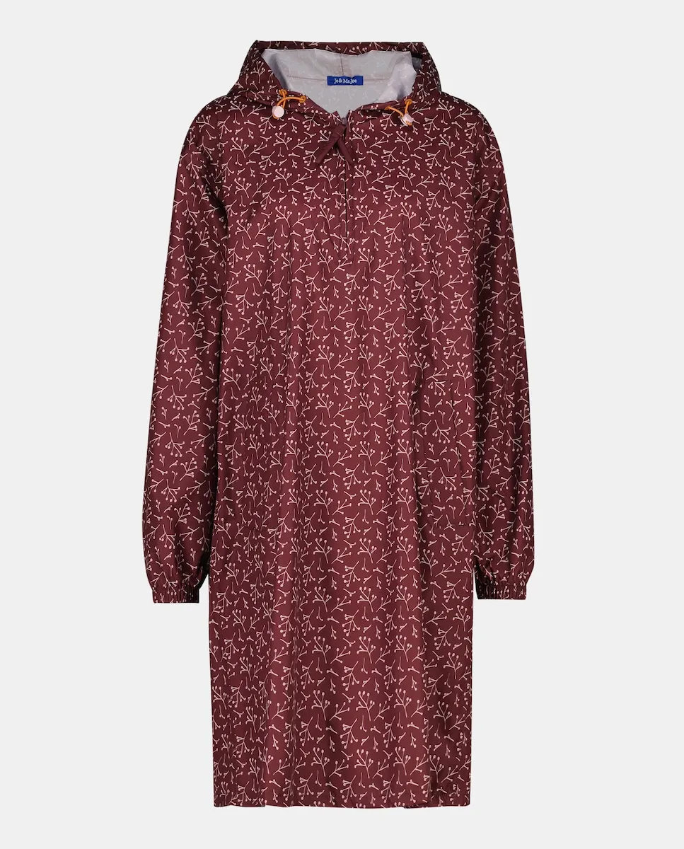 Дождевик с рисунком веточек Jo & Mr. Joe, бордовый
Дождевик с рисунком веточек Jo & Mr. Joe, бордовый