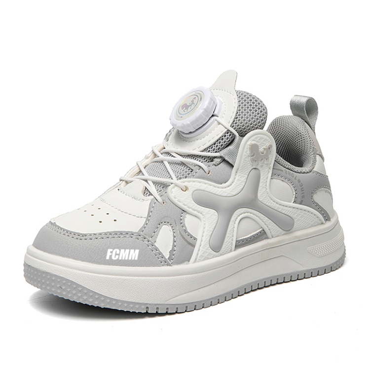 Нескользящие износостойкие низкие повседневные кроссовки для детей FCMM, белый/серый
Нескользящие износостойкие низкие повседневные кроссовки для детей FCMM, белый/серый