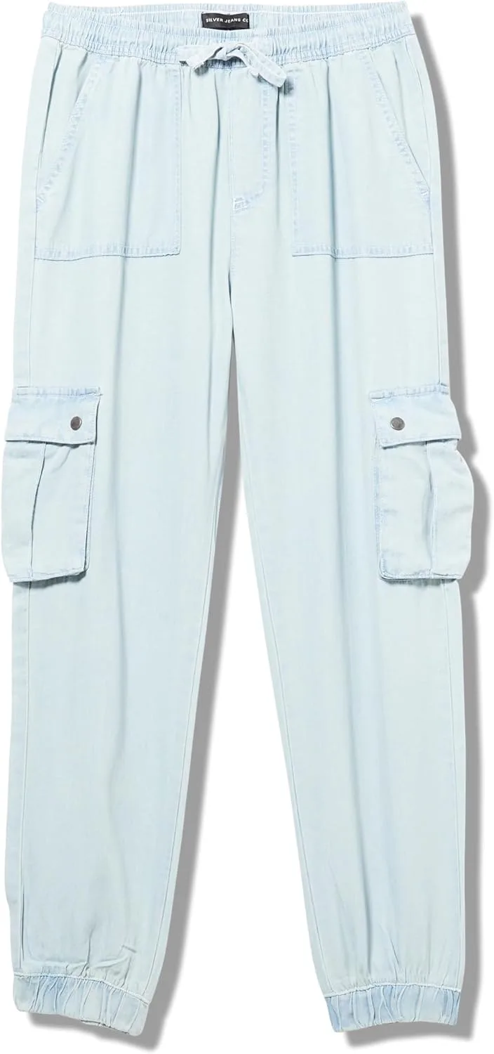 Silver Jeans Co. Девичьи джинсы-джоггеры Classic Lyocell
Silver Jeans Co. Девичьи джинсы-джоггеры Classic Lyocell