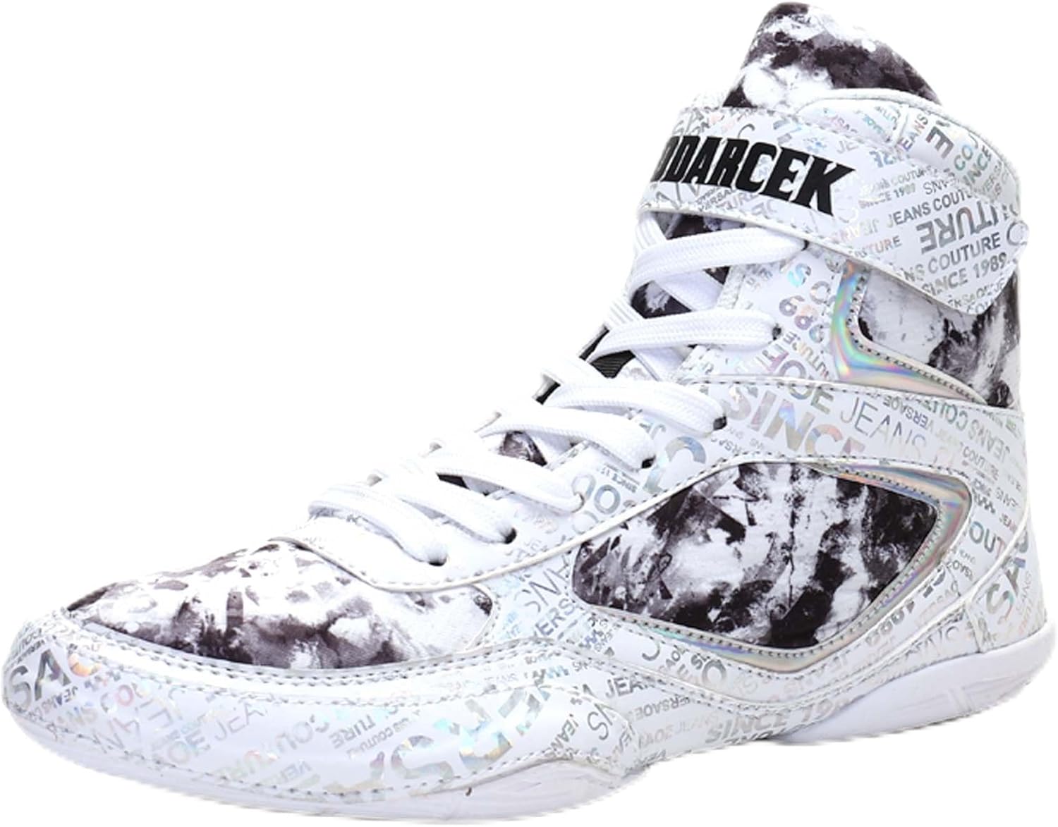 Профессиональные боксерские ботинки для мужчин и женщин, для соревнований, тренировок, борьбы, легкие, нескользящие, высокие, спортивные, фитнес-ботинки, обувь для тяжелой атлетики и тхэквондо Generic, белый
Профессиональные боксерские ботинки для мужчин и женщин, для соревнований, тренировок, борьбы, легкие, нескользящие, высокие, спортивные, фитнес-ботинки, обувь для тяжелой атлетики и тхэквондо Generic, белый