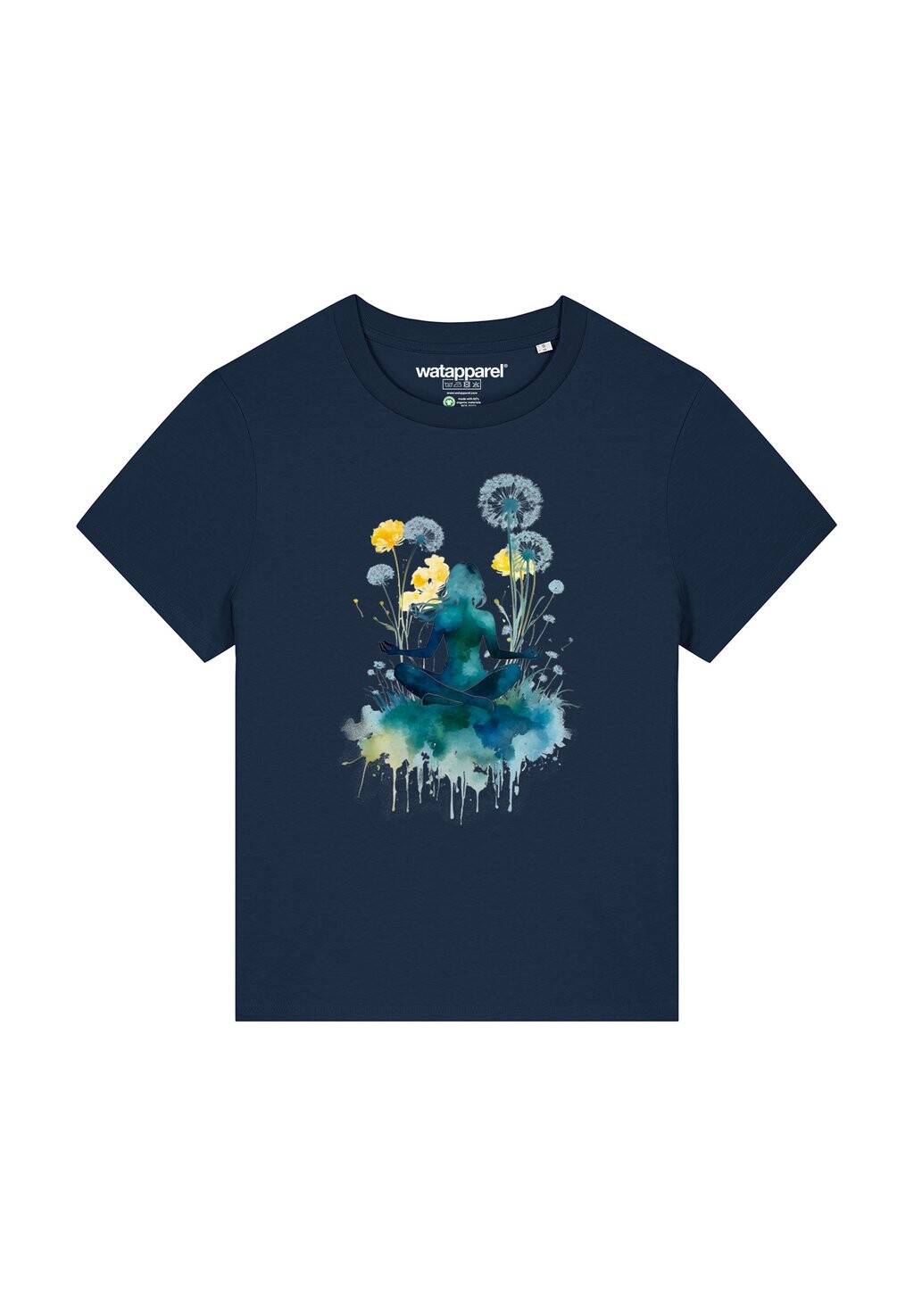 Футболка с принтом YOGA MEDITATION watapparel, темно-синий
Футболка с принтом YOGA MEDITATION watapparel, темно-синий