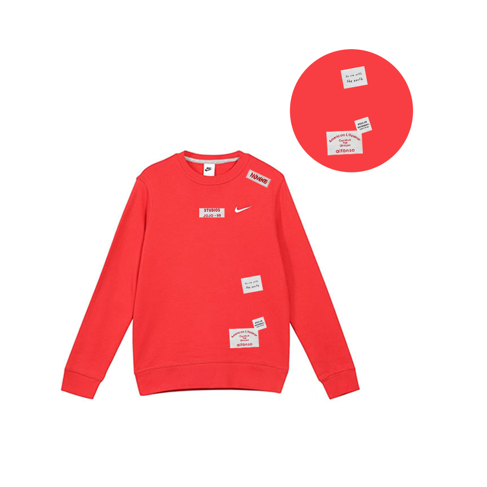 Nike Унисекс-худи красного цвета
Nike Унисекс-худи красного цвета