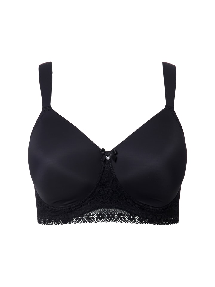 Бюстгальтер на косточках Ulla Popken, черный
Бюстгальтер на косточках Ulla Popken, черный