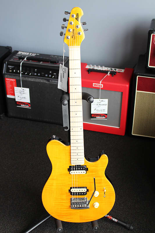 Электрогитара Sterling AXIS QUILTED MAPLE
Электрогитара Sterling AXIS QUILTED MAPLE