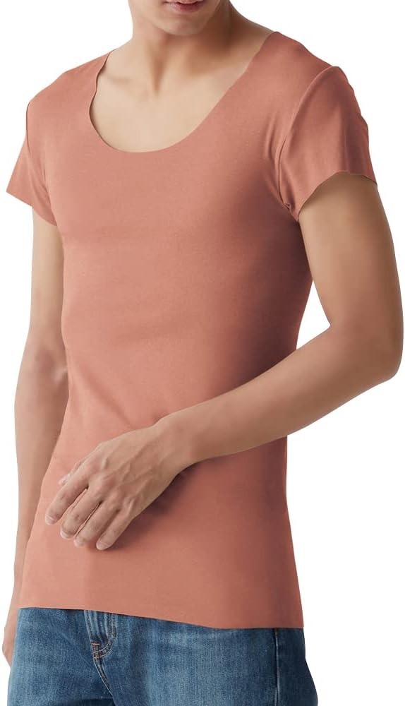 Мужская внутренняя рубашка Gunze YG in.T, футболка с круглым вырезом из серии CUT OFF с впитывающими подушечками для осени/зимы, туманно-розовый
Мужская внутренняя рубашка Gunze YG in.T, футболка с круглым вырезом из серии CUT OFF с впитывающими подушечками для осени/зимы, туманно-розовый