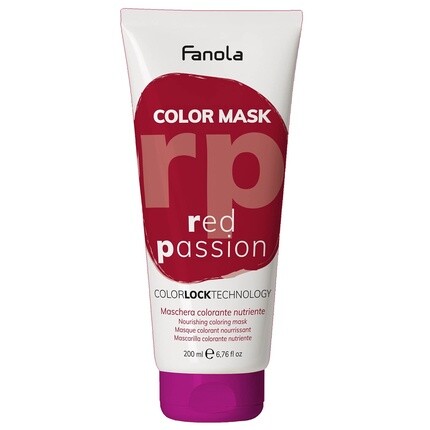 Цветная маска Red Passion 200мл, Fanola
Цветная маска Red Passion 200мл, Fanola