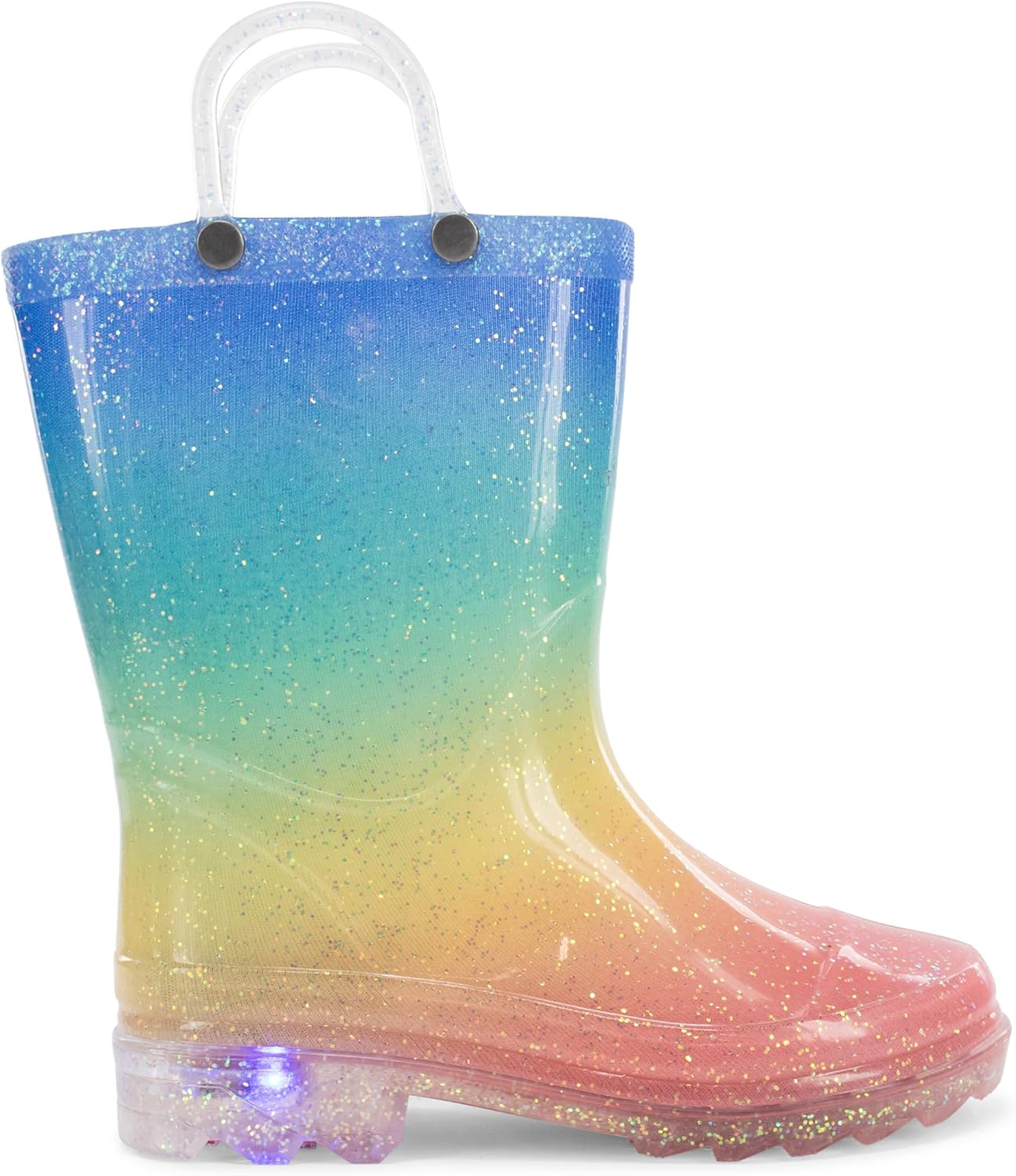 Детские водонепроницаемые светящиеся резиновые сапоги Western Chief с ручками для удобного надевания и снятия для мальчиков и девочек, Sparkle Metallic
Детские водонепроницаемые светящиеся резиновые сапоги Western Chief с ручками для удобного надевания и снятия для мальчиков и девочек, Sparkle Metallic