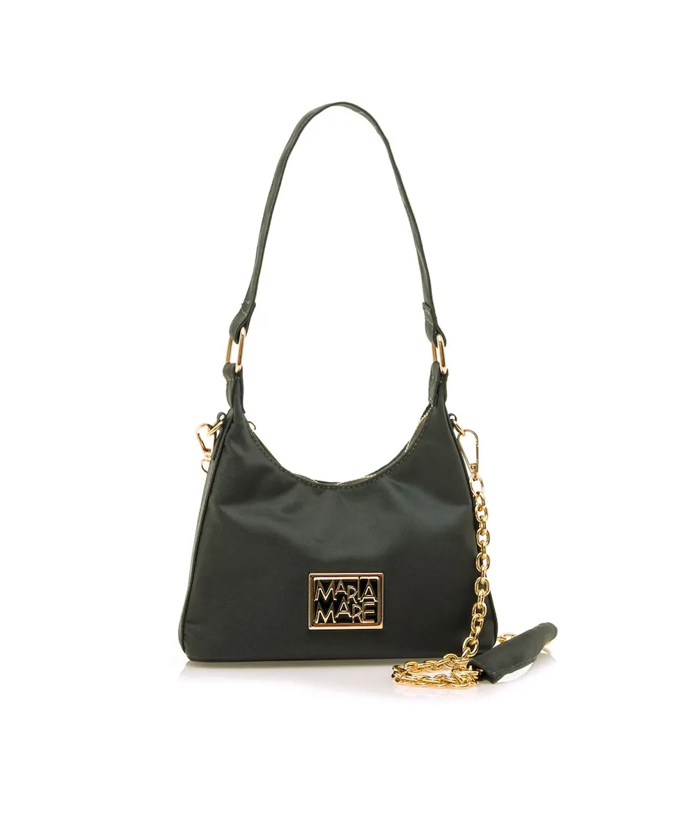 Сумка через плечо с металлической ручкой Mariamare, зеленый
Сумка через плечо с металлической ручкой Mariamare, зеленый