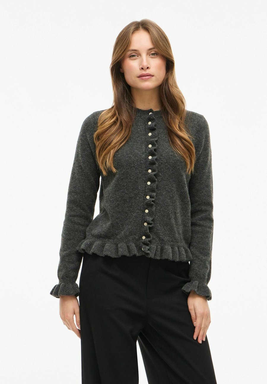 Кардиган VILA Cardigan, Medium Grey Melange/Dark Grey
Кардиган VILA Cardigan, Medium Grey Melange/Dark Grey