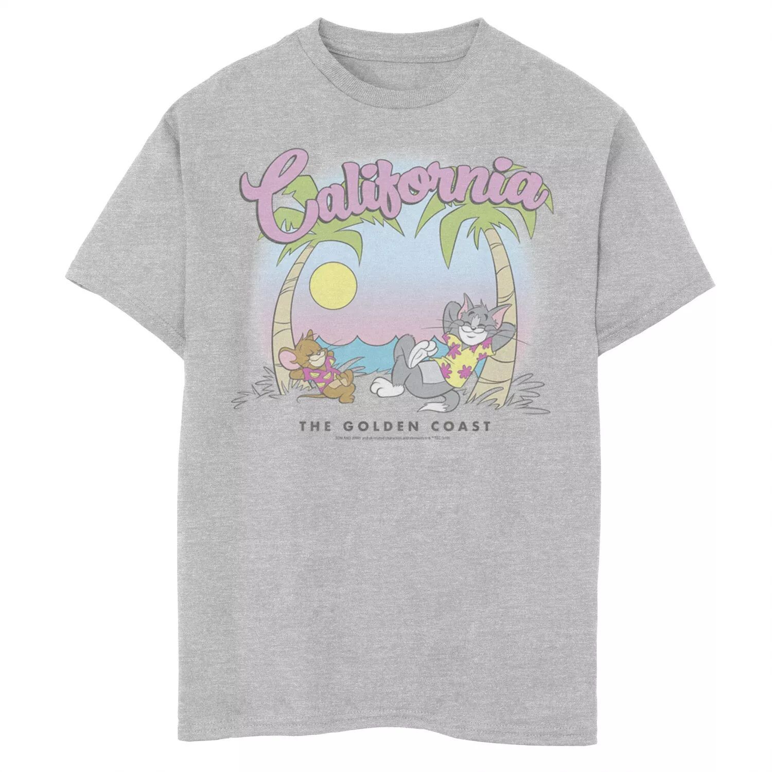 Футболка с рисунком Tom & Jerry California для мальчиков 8–20 лет Licensed Character
Футболка с рисунком Tom & Jerry California для мальчиков 8–20 лет Licensed Character