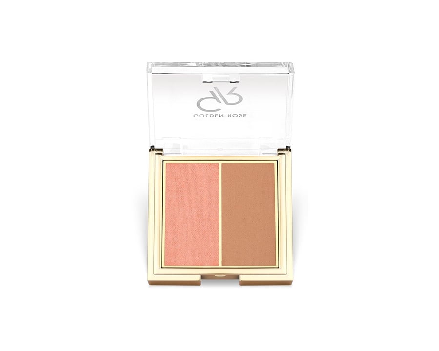 Golden Rose Iconic Blush Duo Double Face Blush 01
Golden Rose Iconic Blush Duo Double Face Blush 01