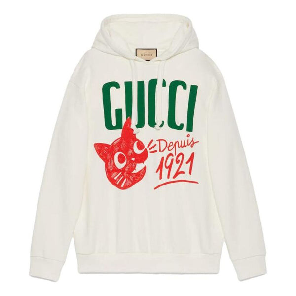 Толстовка (WMNS) Gucci Cotton jersey hooded sweatshirt with Gucci Depuis 1921 cat print 'White', белый
Толстовка (WMNS) Gucci Cotton jersey hooded sweatshirt with Gucci Depuis 1921 cat print 'White', белый
