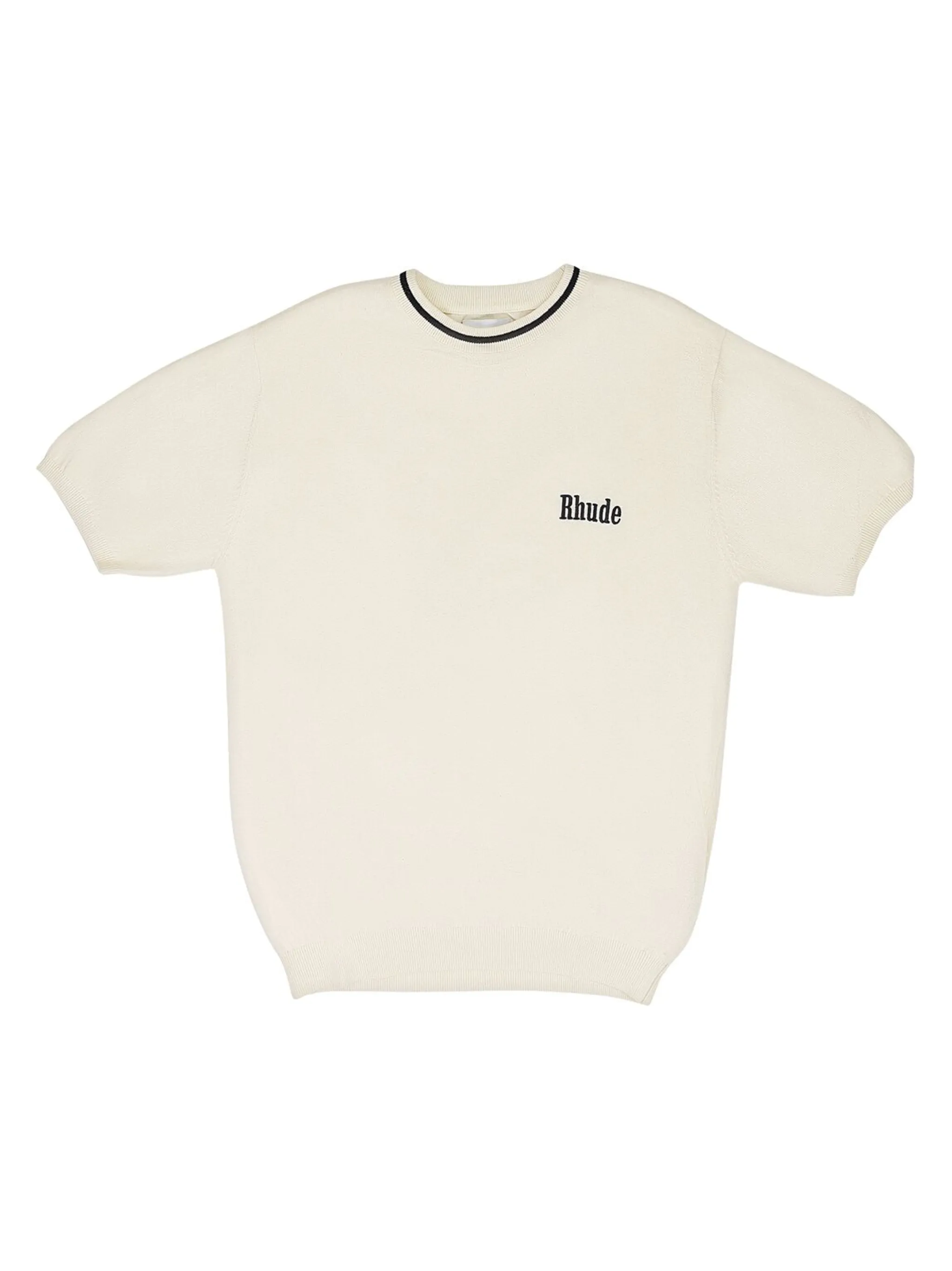 Футболка в рубчик с логотипом Rhude, нейтральный
Футболка в рубчик с логотипом Rhude, нейтральный