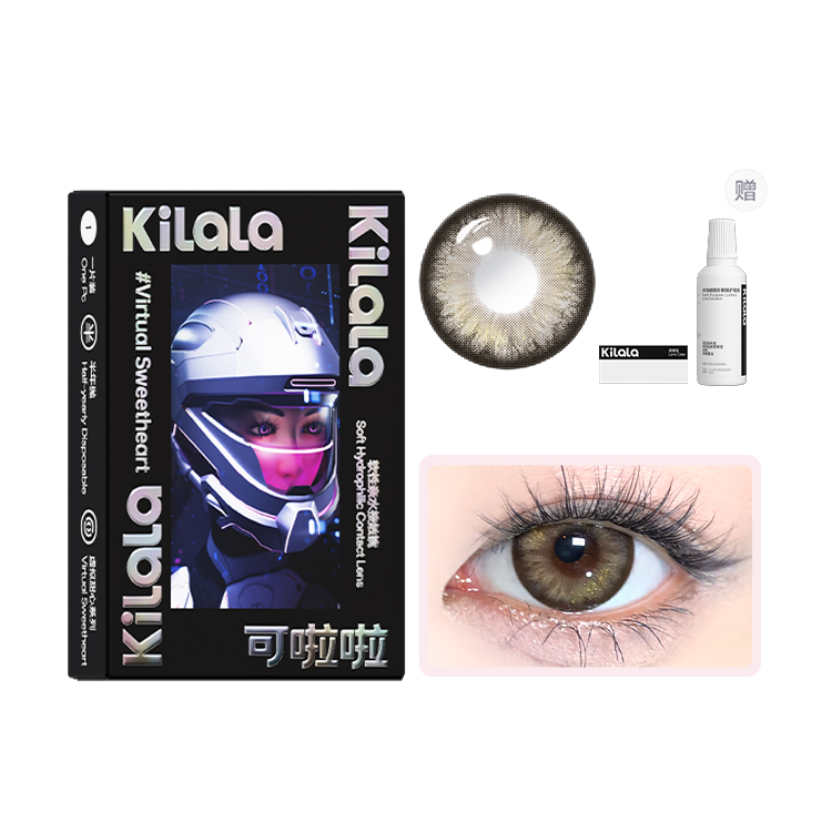 Виртуальные контактные линзы Sweetheart полугодовой замены 1 шт *2 с подарочной упаковкой и раствором для ухода Kilala
Виртуальные контактные линзы Sweetheart полугодовой замены 1 шт *2 с подарочной упаковкой и раствором для ухода Kilala