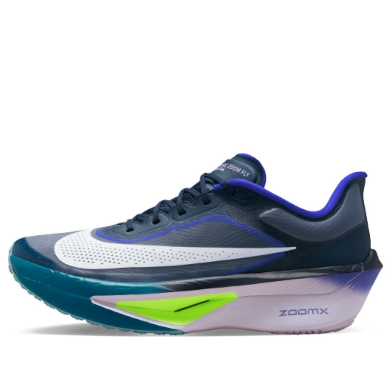 Кроссовки Nike Zoom Fly 6 'Obsidian White Persian Purple'
Кроссовки Nike Zoom Fly 6 'Obsidian White Persian Purple'