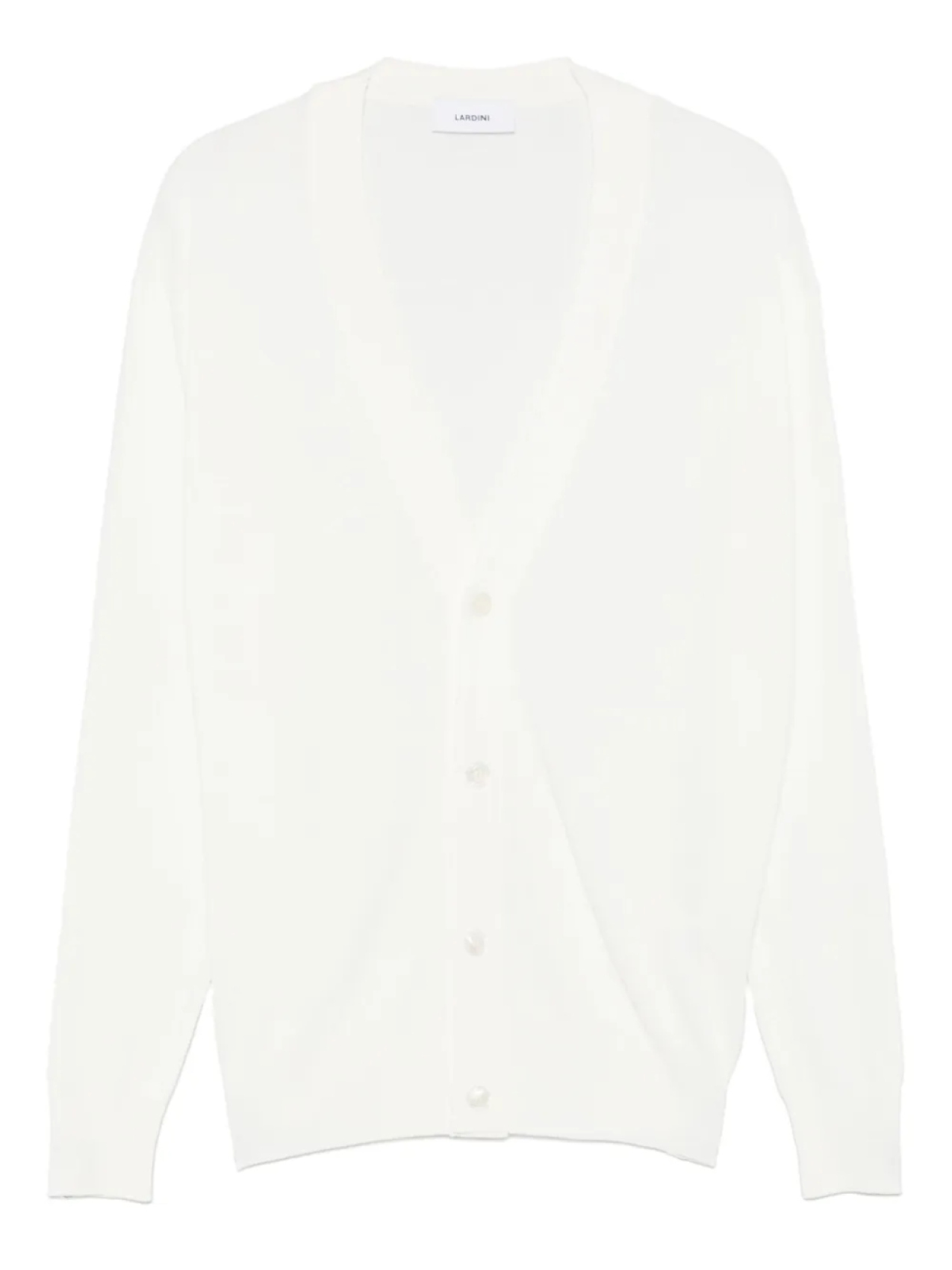 Кардиган с длинными рукавами Lardini, белый 
Кардиган с длинными рукавами Lardini, белый