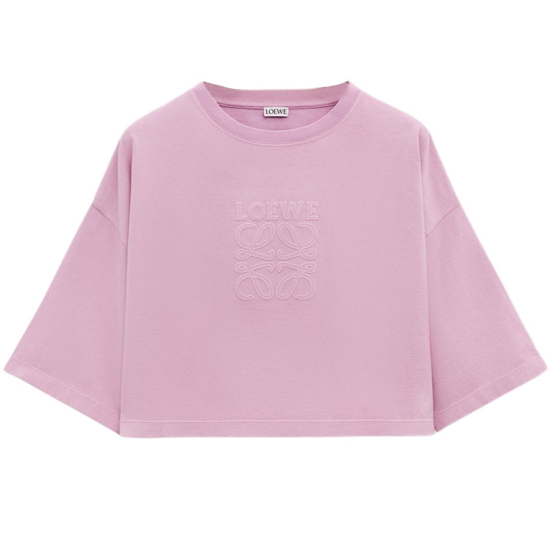 Футболка кроп с вышитым логотипом LOEWE, светло-фиолетовый
Футболка кроп с вышитым логотипом LOEWE, светло-фиолетовый