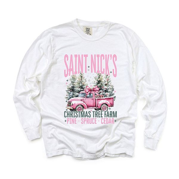 Saint Nick's Farm Truck футболка с длинным рукавом, окрашенная в стиле garment dyed Simply Sage Market, White
Saint Nick's Farm Truck футболка с длинным рукавом, окрашенная в стиле garment dyed Simply Sage Market, White