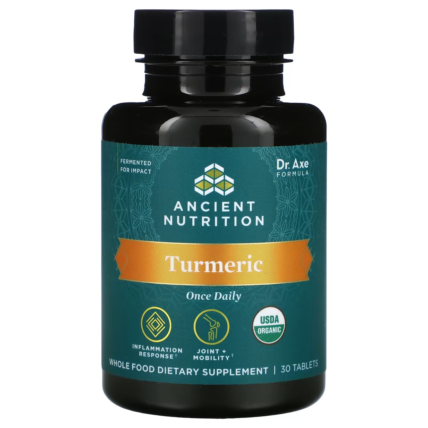 Куркума Ancient Nutrition один раз в день, 30 таблеток
Куркума Ancient Nutrition один раз в день, 30 таблеток