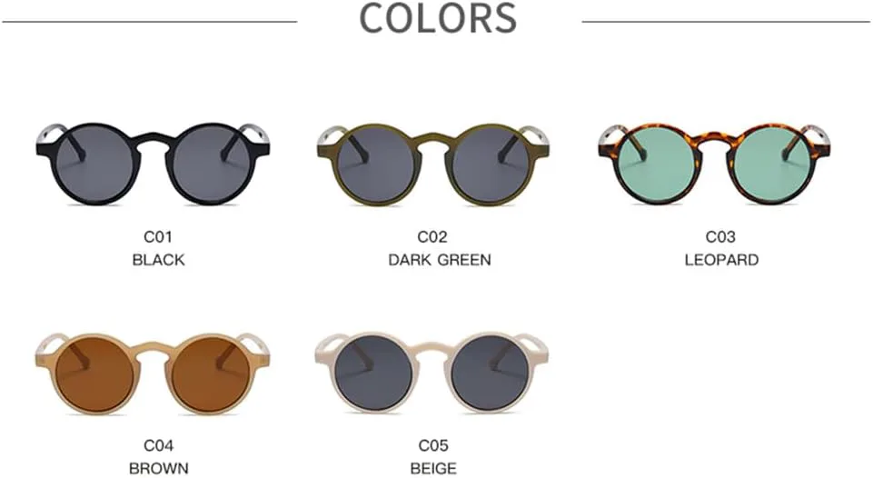 Круглые солнцезащитные очки UV400 в стиле панк с заклепками для женщин и мужчин, для бега на открытом воздухе и занятий спортом, путешествий UYPTK, Black
Круглые солнцезащитные очки UV400 в стиле панк с заклепками для женщин и мужчин, для бега на открытом воздухе и занятий спортом, путешествий UYPTK, Black