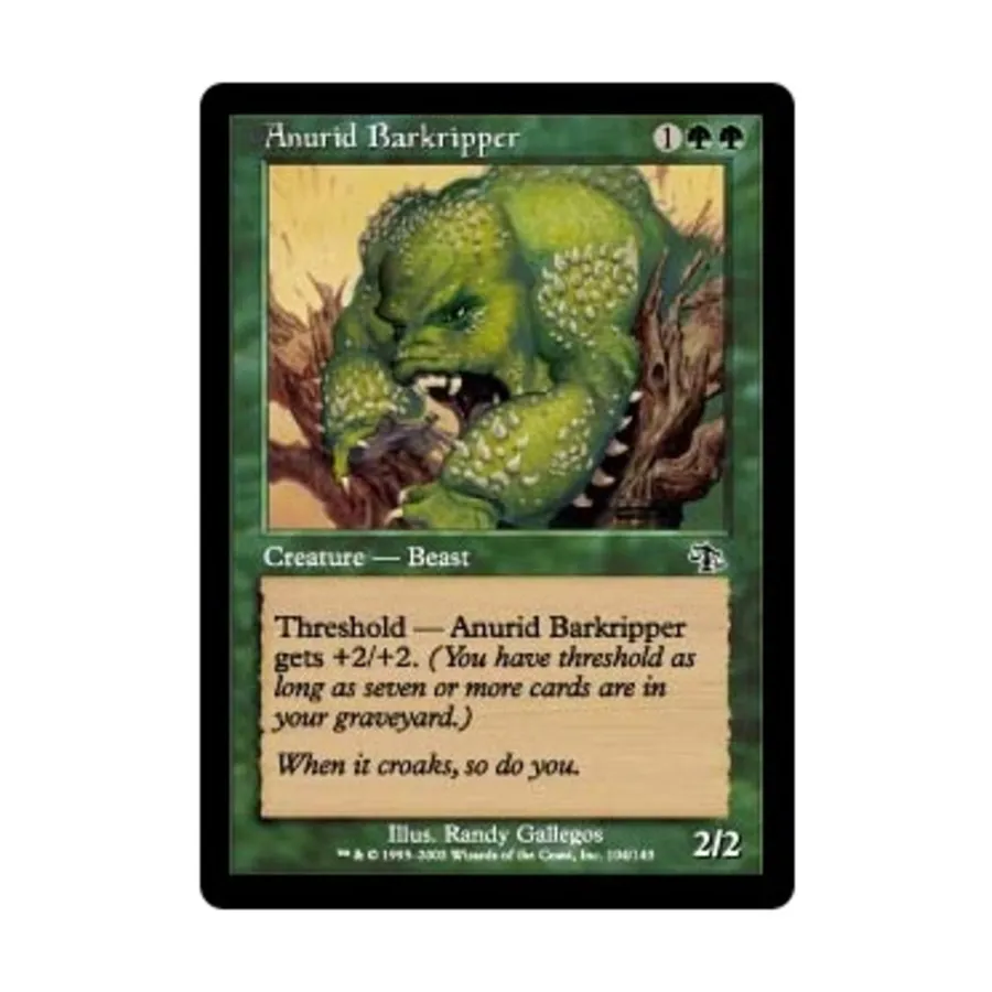 CCG Анурид Баркриппер (C) (Фольга), MTG - Judgment
CCG Анурид Баркриппер (C) (Фольга), MTG - Judgment
