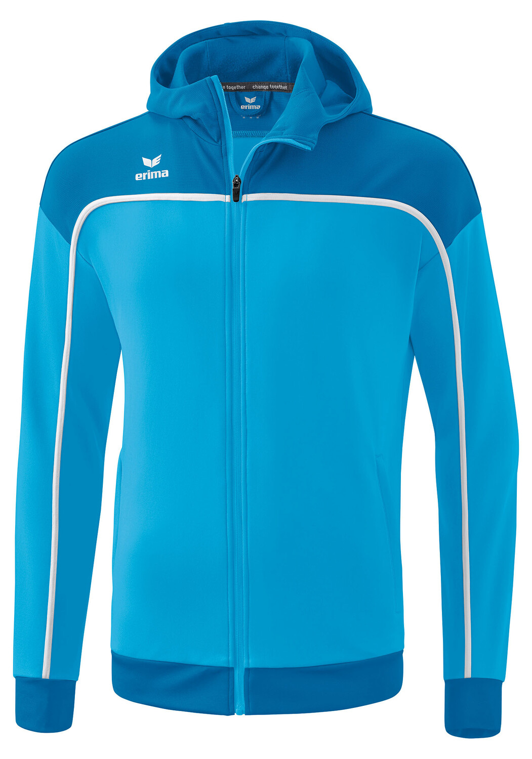 Спортивная куртка erima Change By Erima mit Kapuze, цвет curacao/mykonos/weiß
Спортивная куртка erima Change By Erima mit Kapuze, цвет curacao/mykonos/weiß