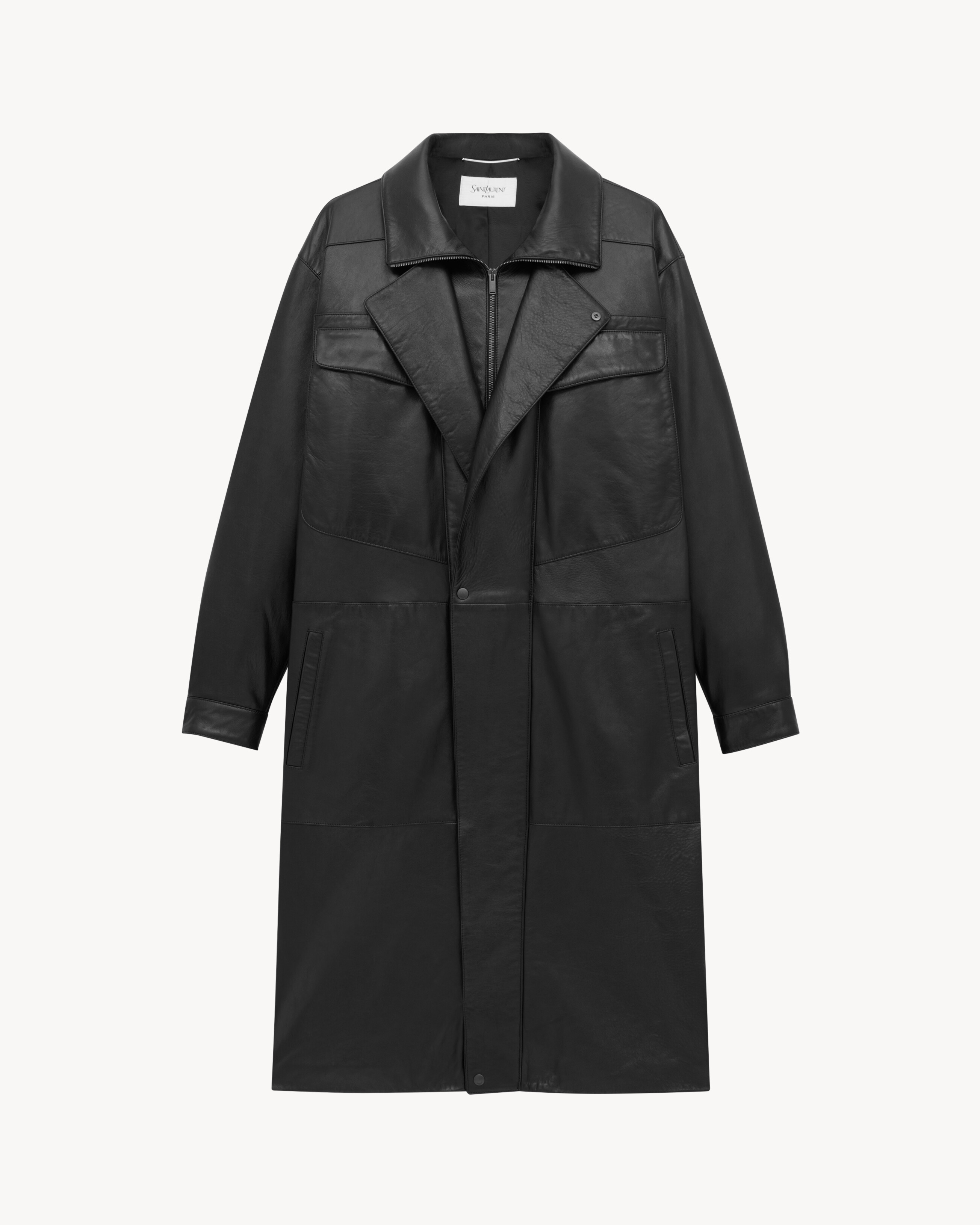 Длинное пальто из пузырчатой овечьей кожи SAINT LAURENT, черный
Длинное пальто из пузырчатой овечьей кожи SAINT LAURENT, черный