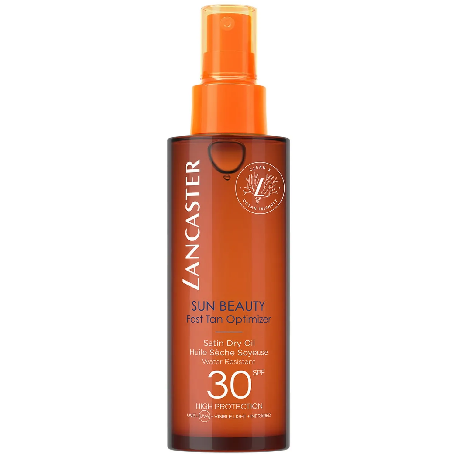 Sun Beauty Оптимизатор быстрого загара Satin Dry Oil SPF30 150 мл Lancaster
Sun Beauty Оптимизатор быстрого загара Satin Dry Oil SPF30 150 мл Lancaster