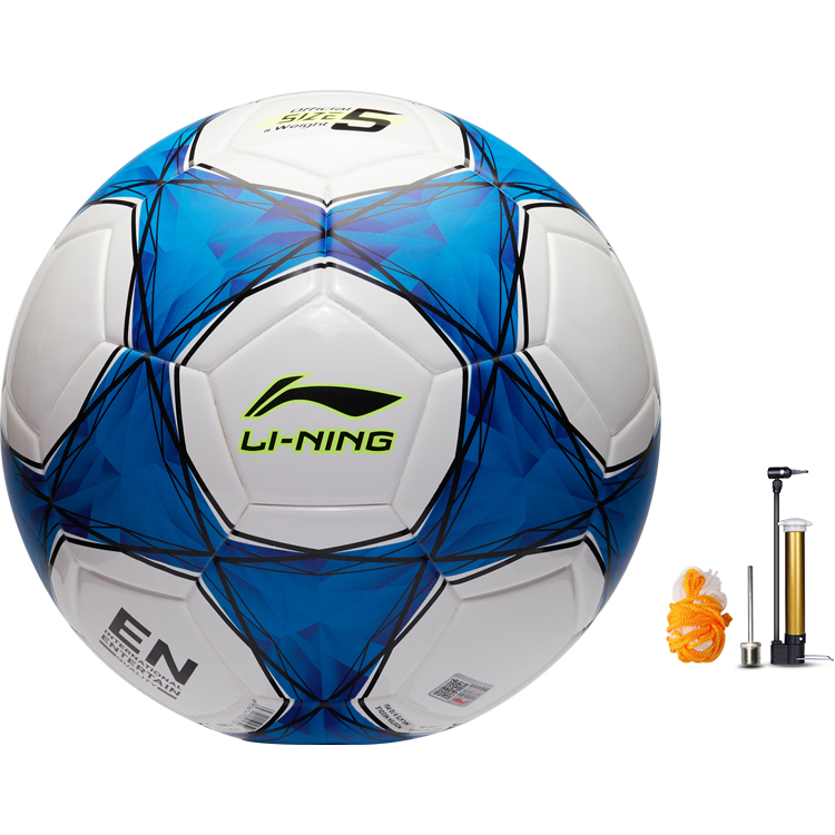 Мяч для футбола детский LiNing Size 4 бело-синий 
Мяч для футбола детский LiNing Size 4 бело-синий