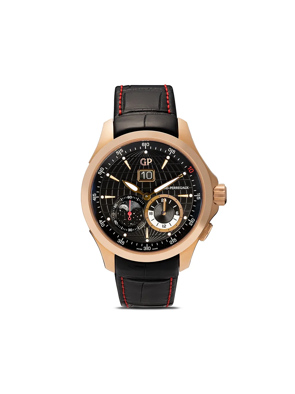 Наручные часы Tribute of Eusébio 44 мм ограниченной серии Girard-Perregaux, черный
Наручные часы Tribute of Eusébio 44 мм ограниченной серии Girard-Perregaux, черный