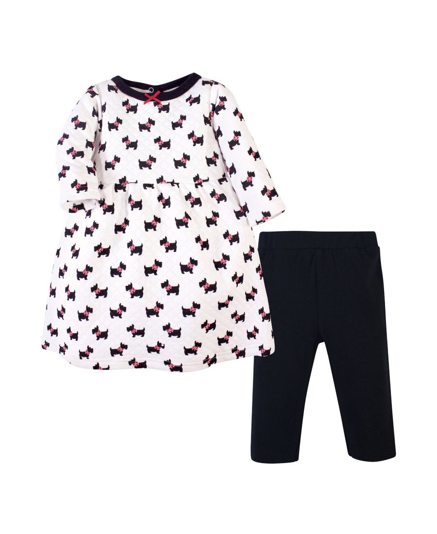 Стеганое хлопковое платье и леггинсы Hudson Baby, Assorted Pre-pack (See Table 9
Стеганое хлопковое платье и леггинсы Hudson Baby, Assorted Pre-pack (See Table 9