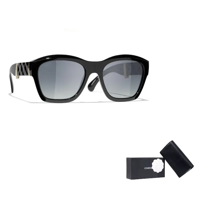 CHANEL Солнцезащитные очки с пластиковой оправой неправильной формы женские черные, Black
CHANEL Солнцезащитные очки с пластиковой оправой неправильной формы женские черные, Black
