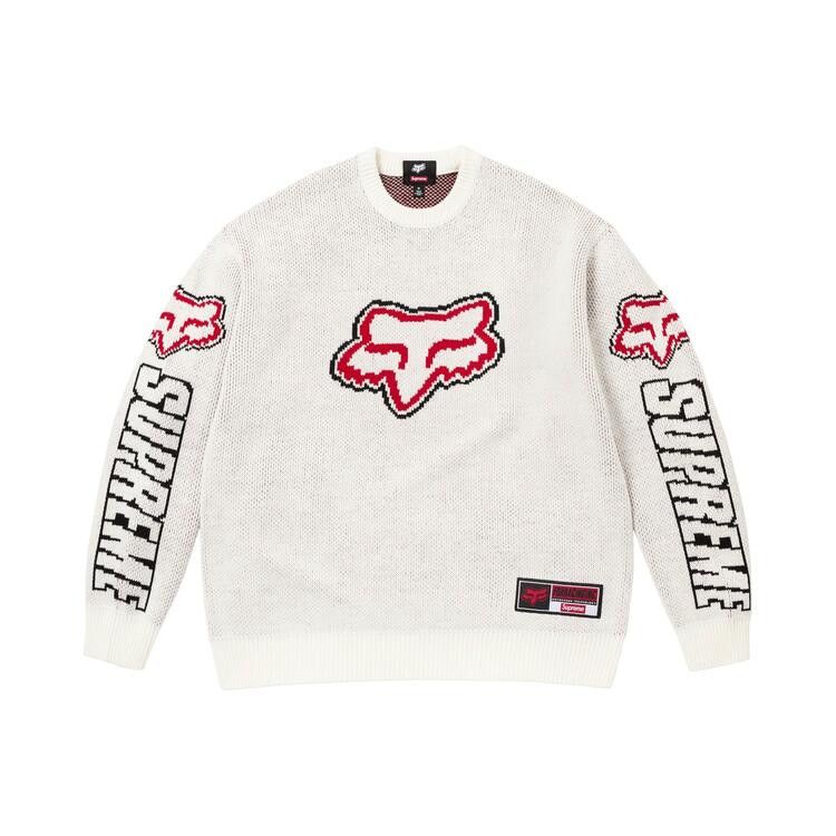 Свитер Supreme x Fox Racing Sweater 'White'
Свитер Supreme x Fox Racing Sweater 'White'