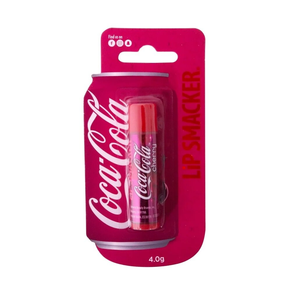 Lip Smacker, Бальзам для губ Coca-Cola, Бальзам для губ, Вишня, 4г
Lip Smacker, Бальзам для губ Coca-Cola, Бальзам для губ, Вишня, 4г