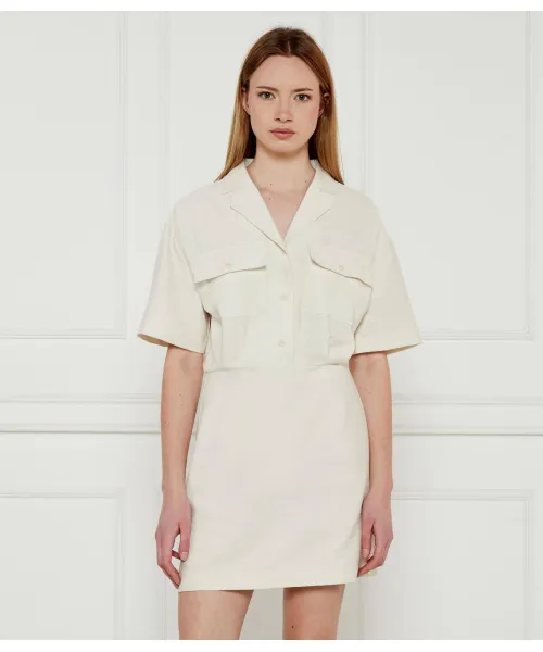 Платье Calvin Klein Jeans, бежевый
Платье Calvin Klein Jeans, бежевый