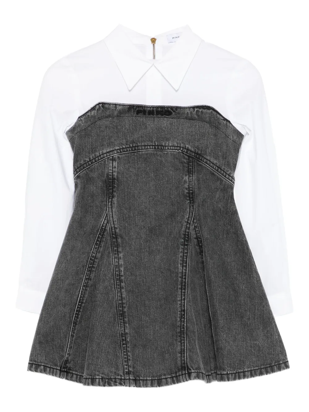 Многослойное платье Pinko Kids, серый
Многослойное платье Pinko Kids, серый