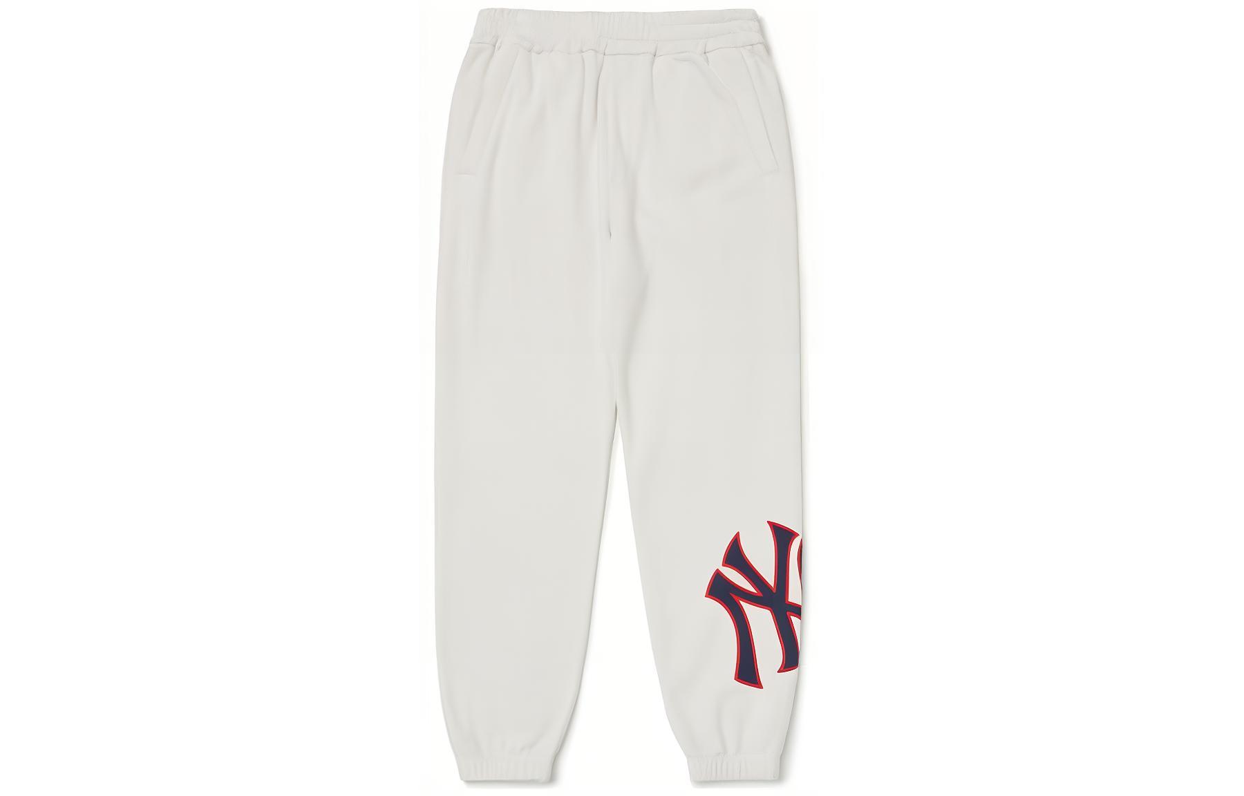 Трикотажные спортивные брюки унисекс белые MLB, бежевые
Трикотажные спортивные брюки унисекс белые MLB, бежевые