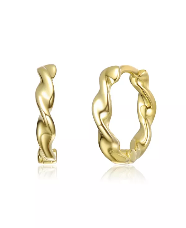 Детские серьги-кольца с закрученным сердечком, покрытые 14-каратным золотом Gigigirl, gold
Детские серьги-кольца с закрученным сердечком, покрытые 14-каратным золотом Gigigirl, gold
