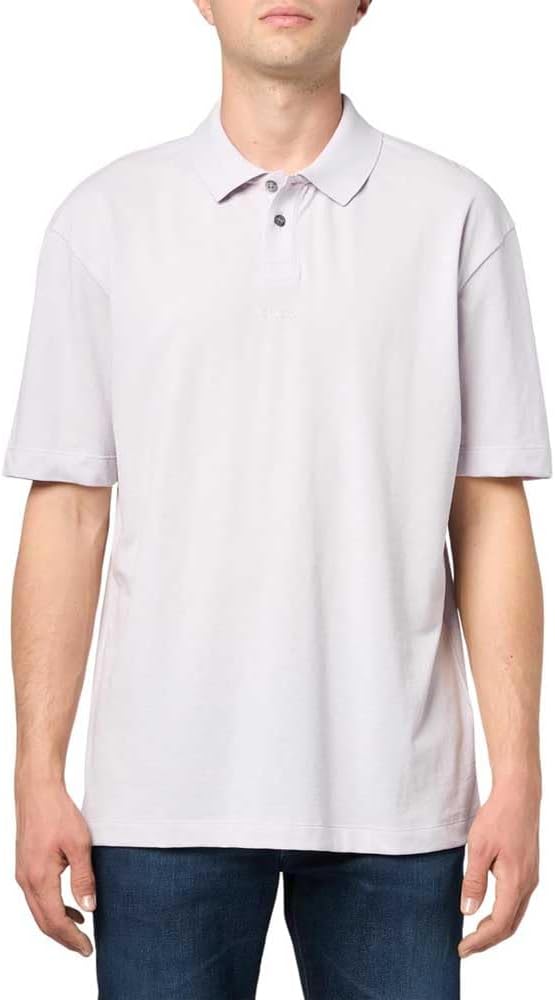 HUGO Мужская поло с контрастным логотипом по центру, Icy Lilac, Фиолетовый, HUGO Мужская поло с контрастным логотипом по центру, Icy Lilac
HUGO Мужская поло с контрастным логотипом по центру, Icy Lilac, Фиолетовый, HUGO Мужская поло с контрастным логотипом по центру, Icy Lilac