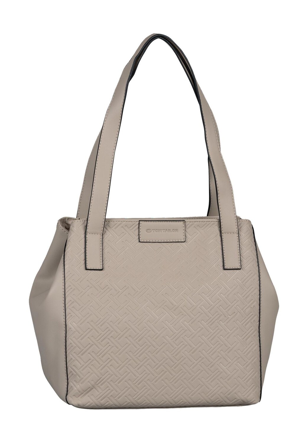 Шопер Мадея, на молнии, с тиснением логотипа, женский TOM TAILOR, тауп
Шопер Мадея, на молнии, с тиснением логотипа, женский TOM TAILOR, тауп