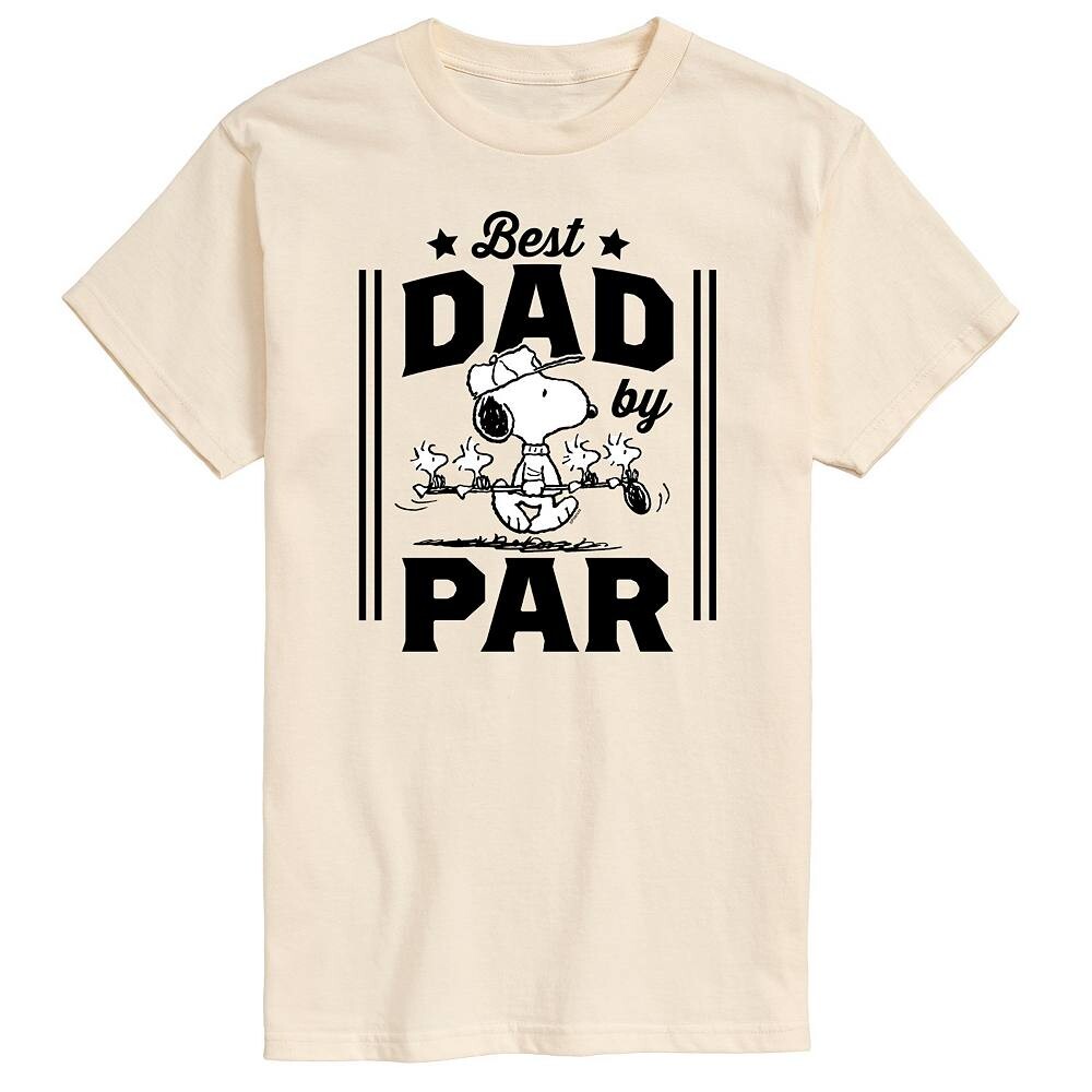 Мужская футболка Peanuts Best Dad By Par с графическим рисунком Licensed Character, бежевый
Мужская футболка Peanuts Best Dad By Par с графическим рисунком Licensed Character, бежевый
