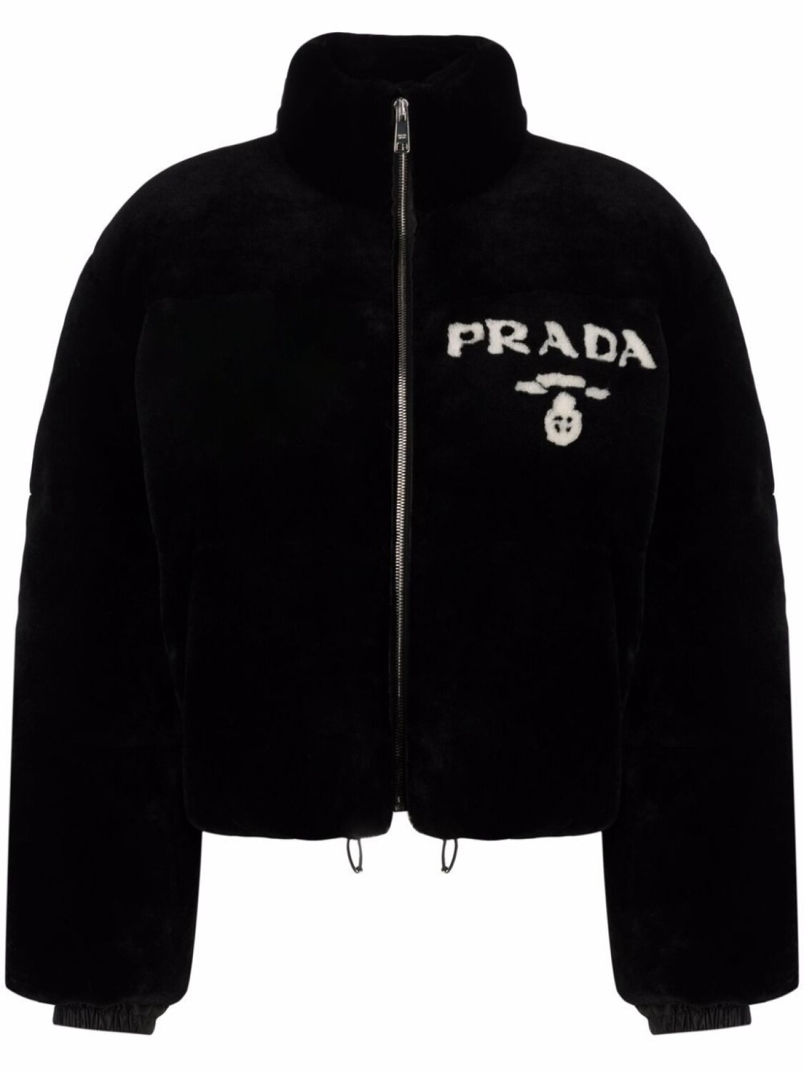 Prada куртка на молнии с логотипом, черный
Prada куртка на молнии с логотипом, черный