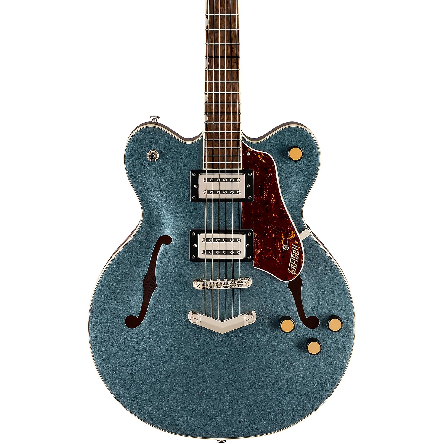 Gretsch Guitars G2622 Streamliner Центральный блок с двойным вырезом и V-образным хвостовиком Электрогитара Gunmetal
Gretsch Guitars G2622 Streamliner Центральный блок с двойным вырезом и V-образным хвостовиком Электрогитара Gunmetal